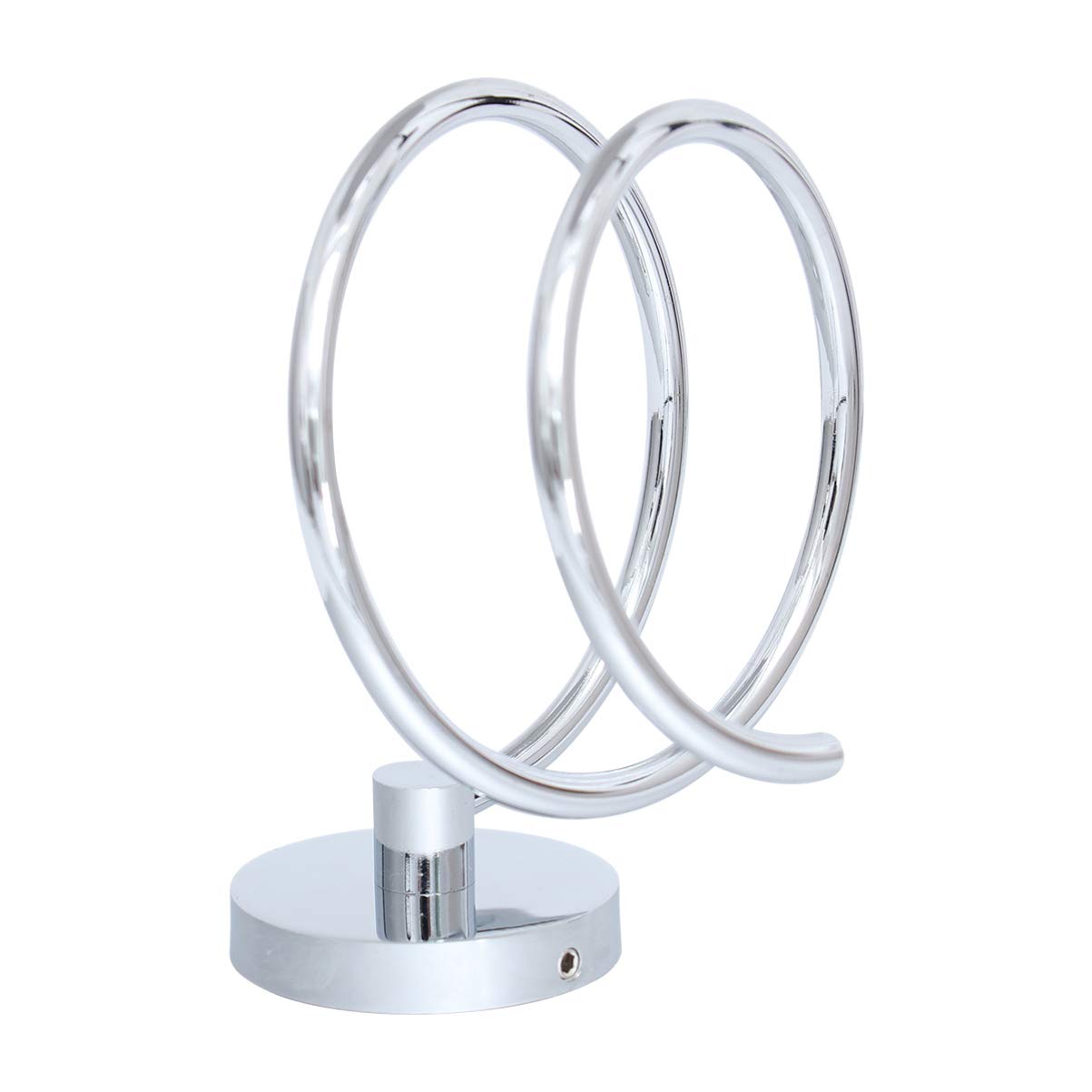 Cabilock 1Pc 304 Stainless Steel Hair Dryer Holder Stand - Wall Mounted Spiral Blow Dryer Storage Rack for Bathroom Organization - Perfect for Hair Dryer, Body Wash & Household Storage