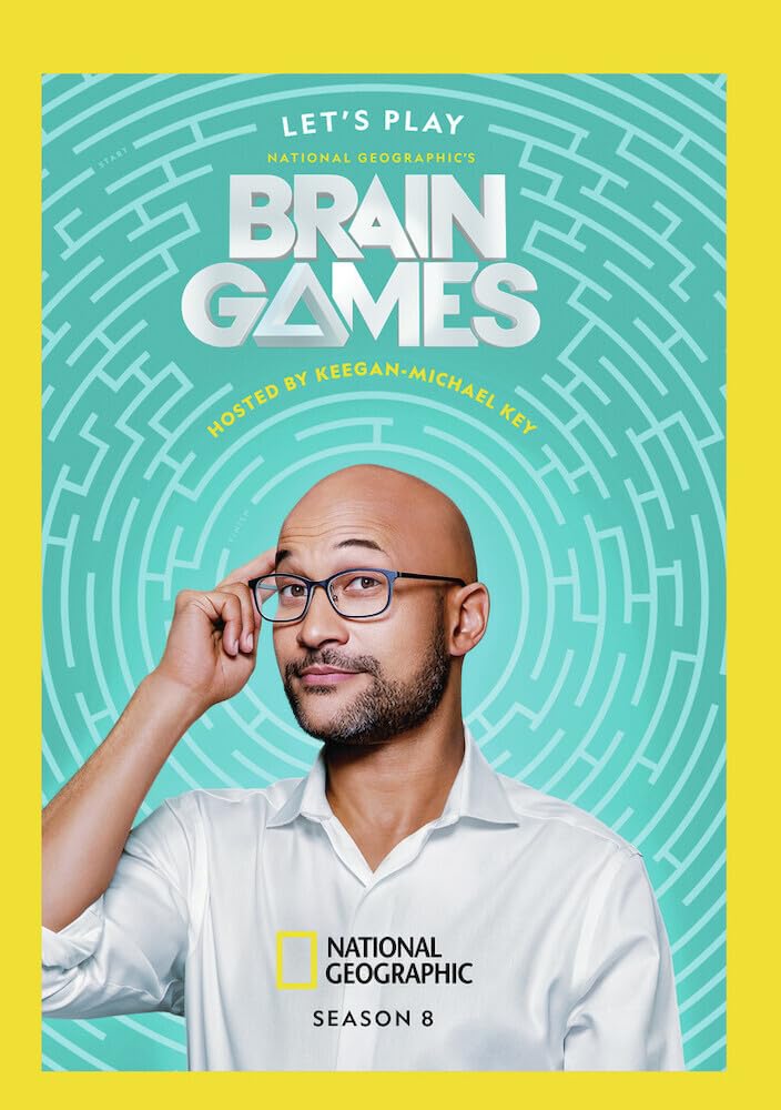 Brain Games Season 8 DVD - Fun Mind Puzzles & Challenges for Adults & Kids - Perfect for Family Game Nights & Cognitive Training