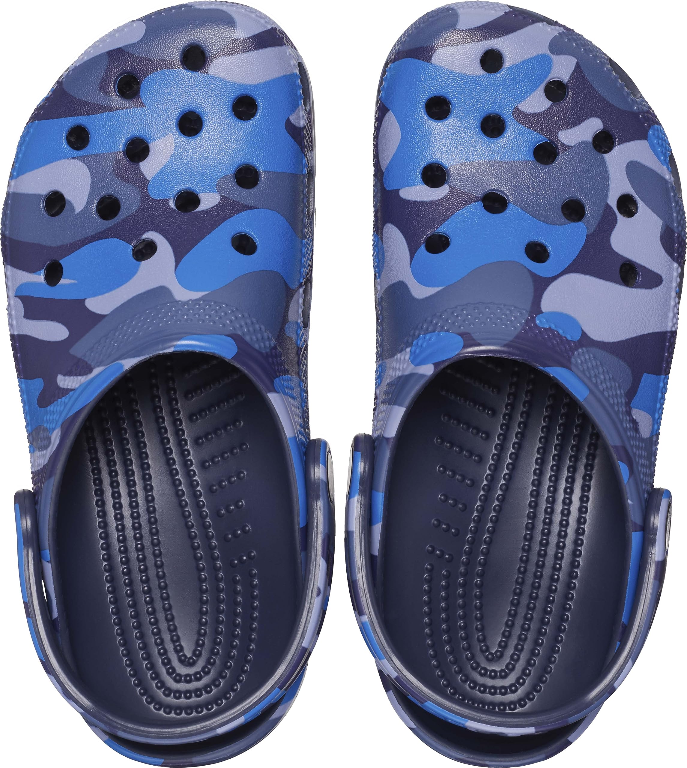 Crocs Unisex-Adult Classic Printed Camo Clog - Lightweight Comfortable Slip-On Shoes for Men & Women - Perfect for Casual Wear, Gardening, Beach & Outdoor Activities