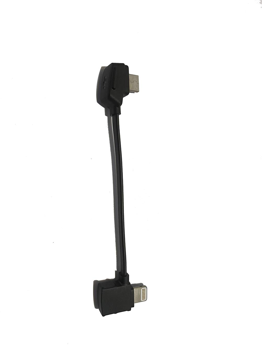 DJI Mavic Mini Micro USB to Lightning Cable - Compatible with Mavic Mini Drone Accessories (iOS) - Perfect for Charging & Data Transfer While Traveling or Outdoor Adventures