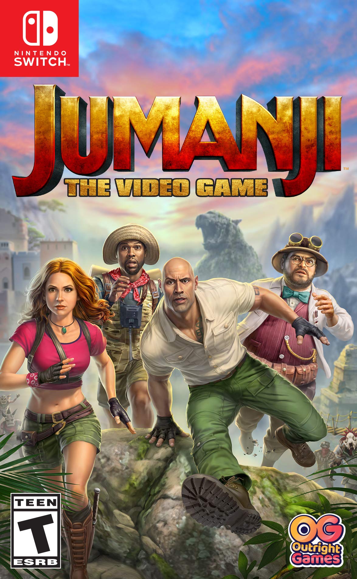 Jumanji: The Video Game for Nintendo Switch - Action-Adventure Multiplayer Game for Family Fun & Party Nights