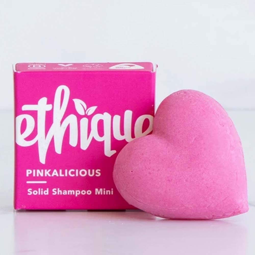 ETHIQUE Mini 15g Solid Shampoo Bar for Normal Hair - Pinkalicious | Vegan, Plastic-Free & Eco-Friendly Shampoo | Travel-Friendly & TSA Approved for On-The-Go Use