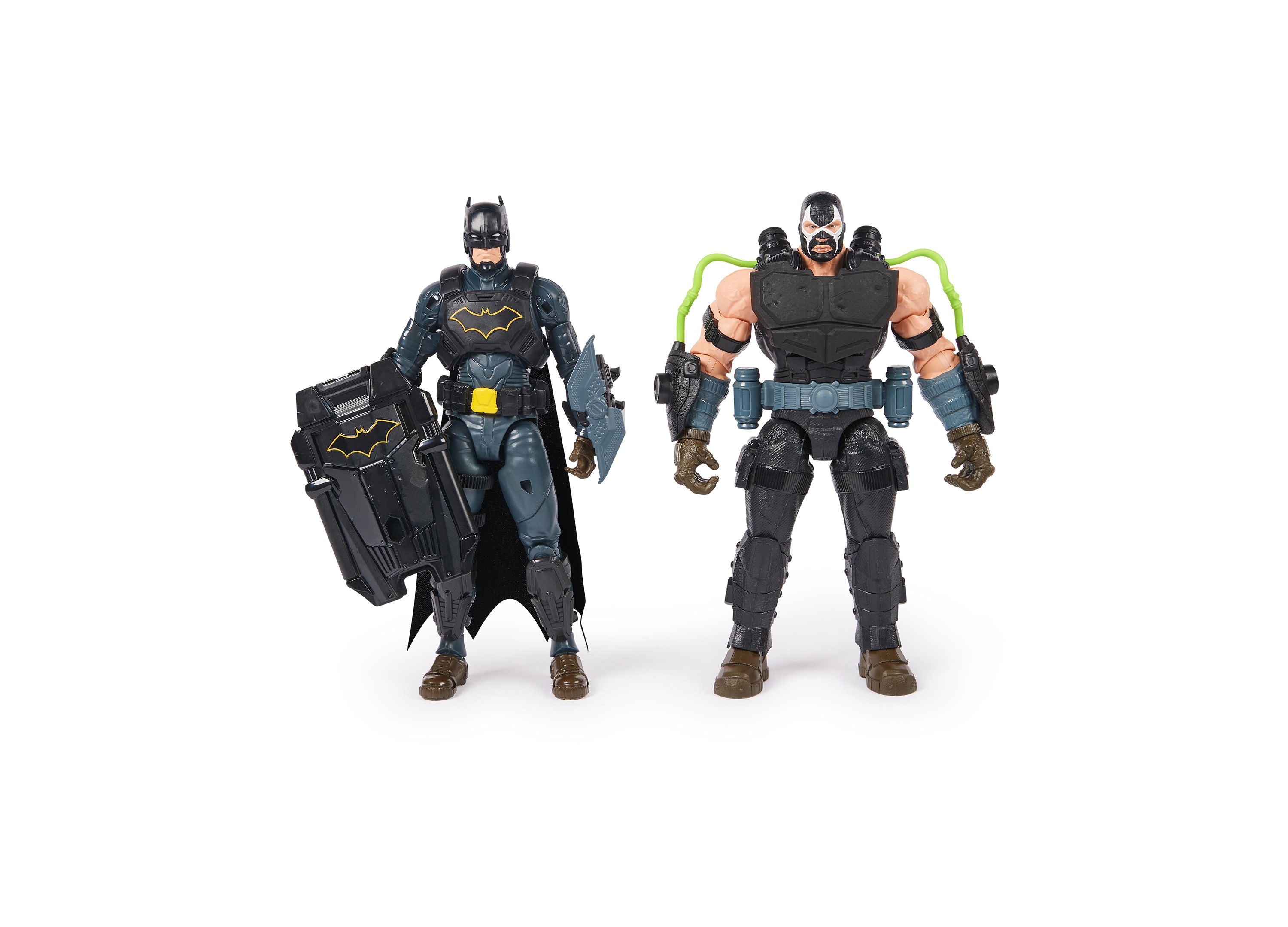 DC Comics Batman Adventures 12-Inch Action Figure Set - Batman vs Bane Battle Pack | Collectible Superhero Toys for Kids & Adults | Perfect for Display, Play & Comic-Themed Decor