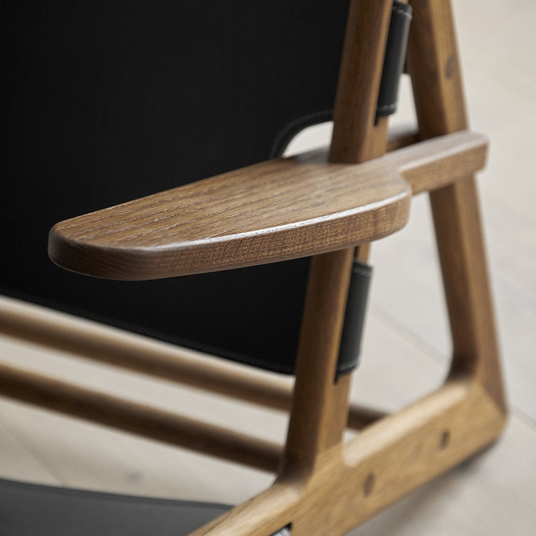 Borge Mogensen Hunting Chair - Classic Danish Mid-Century Modern Lounge Chair for Living Room, Study & Outdoor Use
