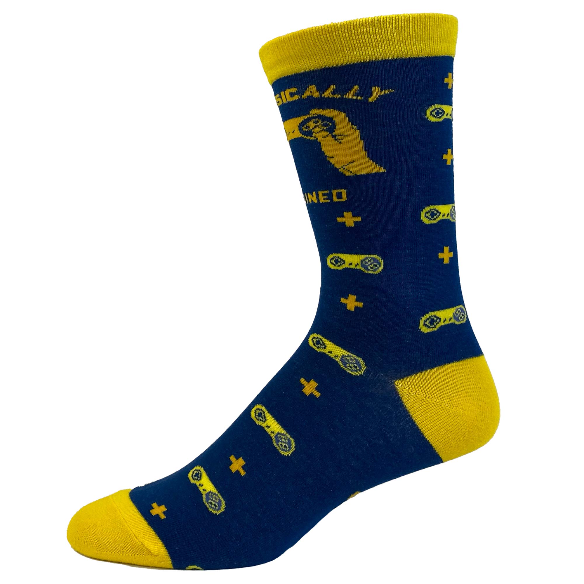 Funny Video Game Socks for Men - Comfortable Gamer Footwear for PC & Console Gaming - Perfect Gift for Gamers