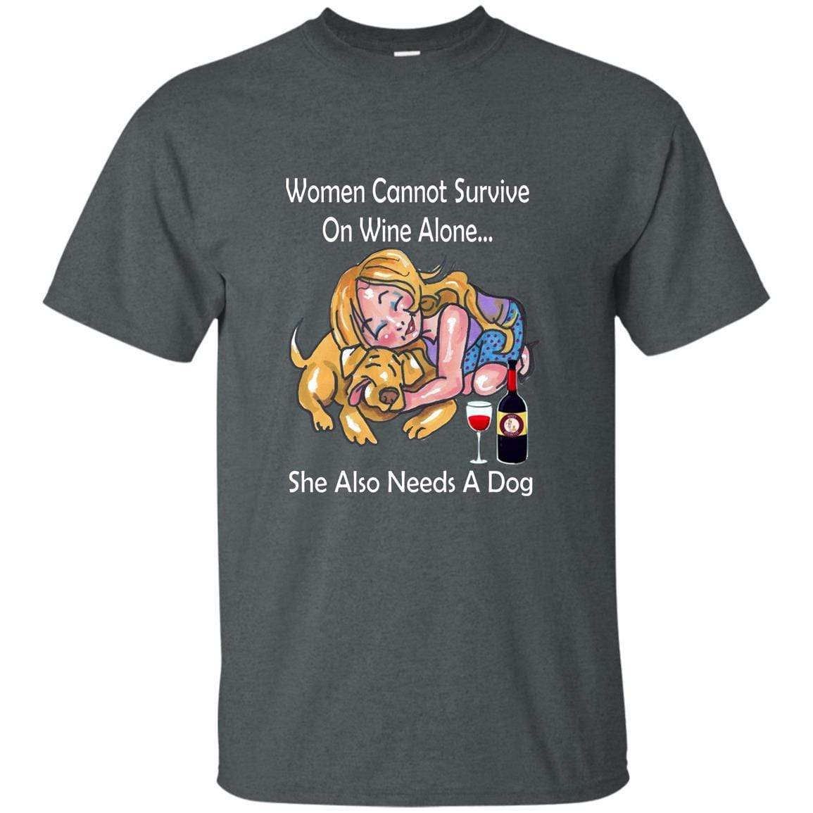WineyBitches.co Funny Wine Lover T-Shirt - 100% Ultra Cotton Comfortable Women's Tee - Perfect for Wine Tasting Parties & Girls Night Out