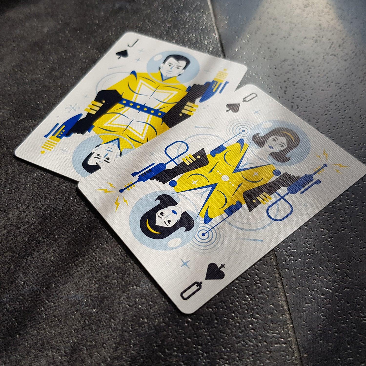 Galaxia Promessa Playing Cards - Premium Quality Poker Cards for Magic Tricks, Cardistry & Game Nights | Perfect for Professional Magicians, Card Players & Collectors