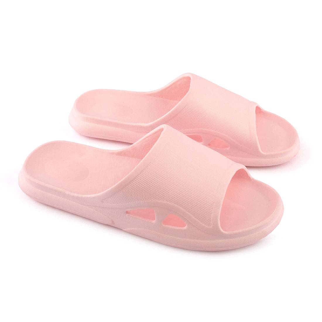 LM Women's Non-Slip Shower Slippers - Comfortable Bathroom Sandals with Arch Support, Quick-Dry House Slippers for Dorm, Spa, Hotel & Indoor Use