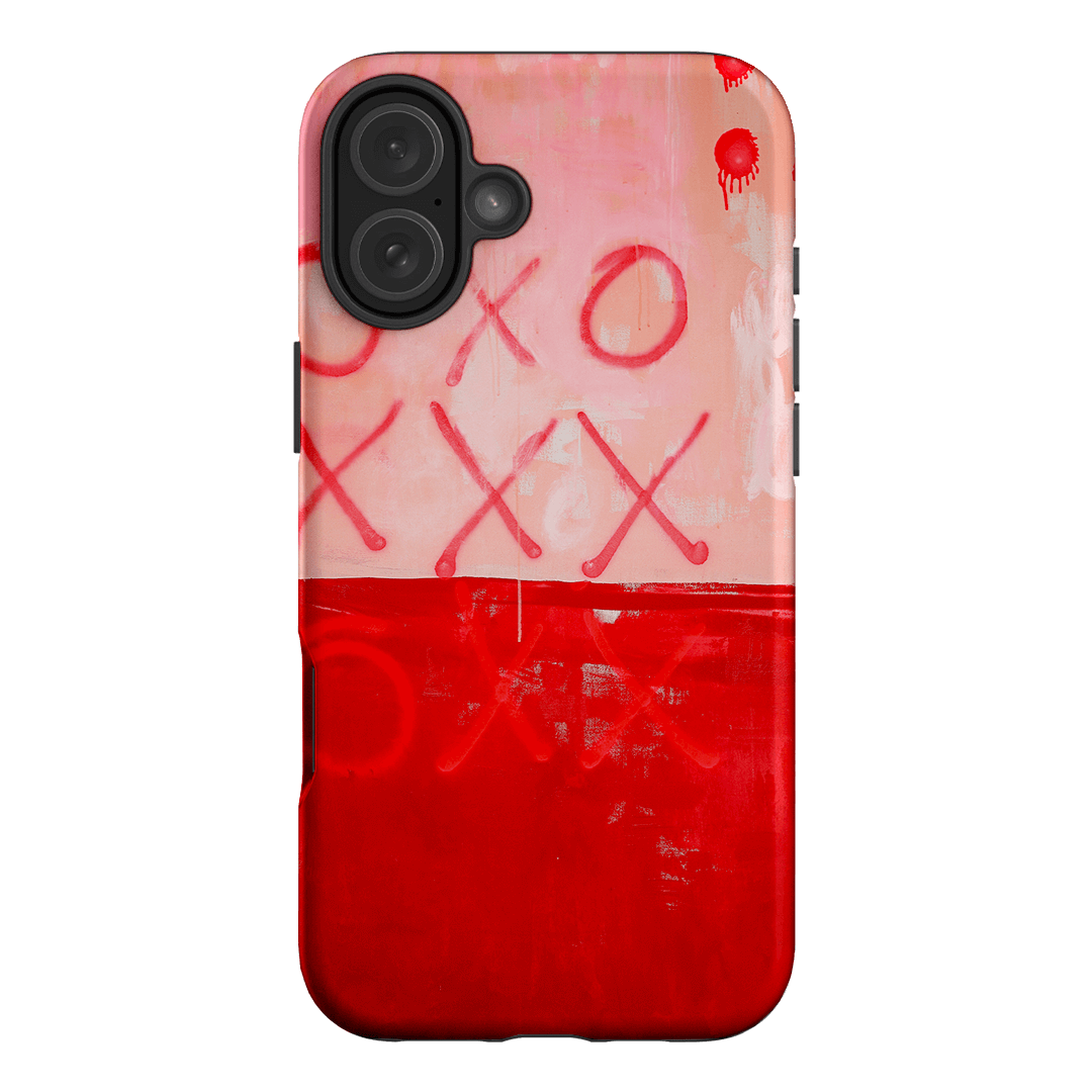 Premium Xoxo Phone Case - Shockproof & Slim Design for iPhone 15/14/13/12/11 Pro Max - Trendy Cute Protective Cover for Everyday Use, Travel & Outdoor Activities