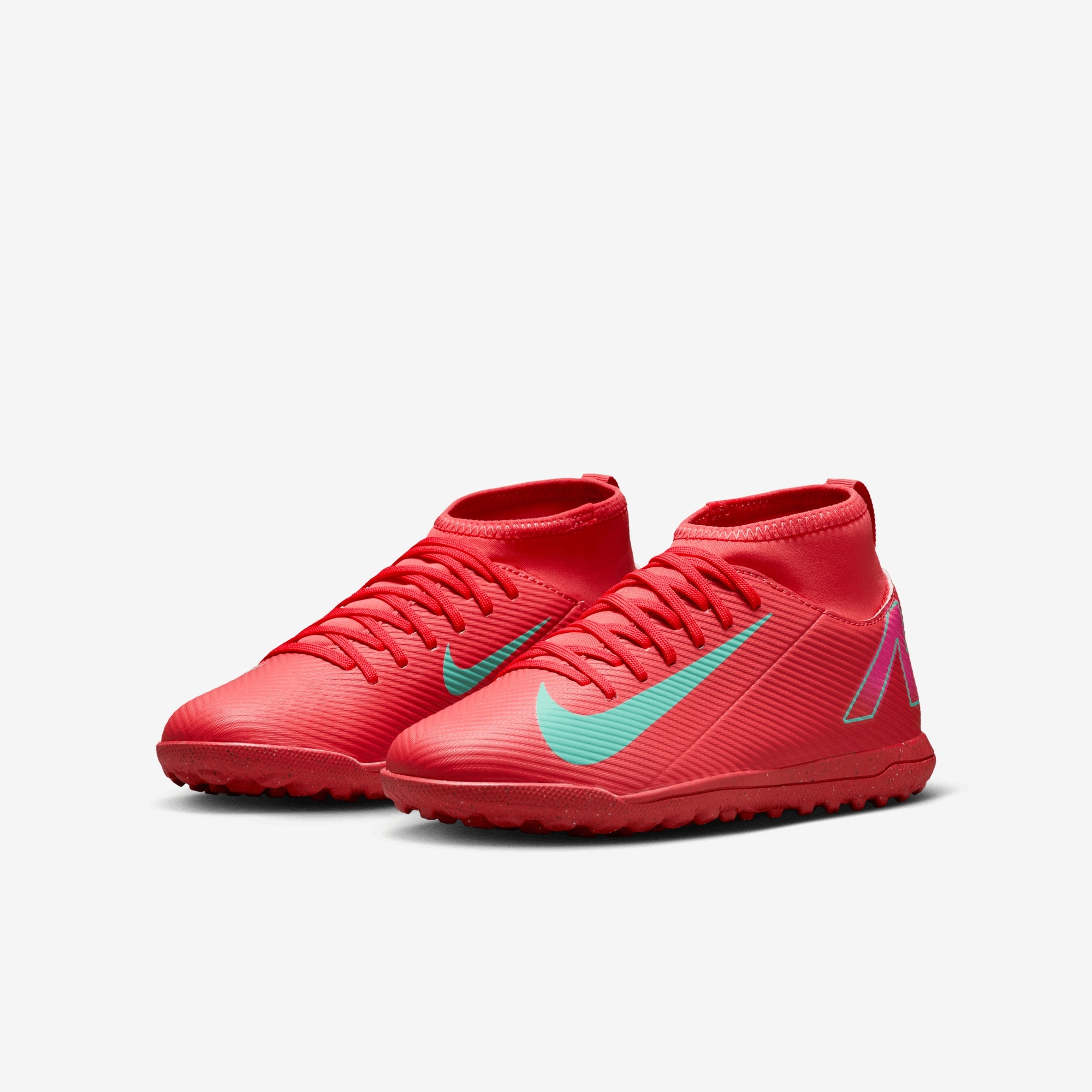 Nike Jr. Mercurial Superfly 10 Club Soccer Cleats - Lightweight Youth Football Shoes for Boys & Girls - Perfect for Turf, Grass & Indoor Play