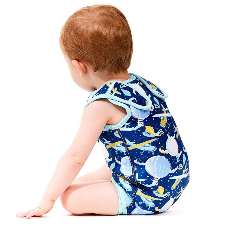 Neoprene Baby Wrap Wetsuit for Infants 0-18 Months | Warm & Comfortable Swimwear for Pool, Beach & Water Play