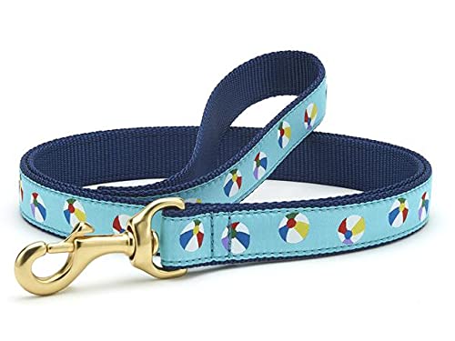 Up Country Beach Balls Dog Leash - 6 Ft Wide Adjustable Reflective Pet Lead for Large Medium Dogs - Perfect for Beach, Park & Outdoor Adventures