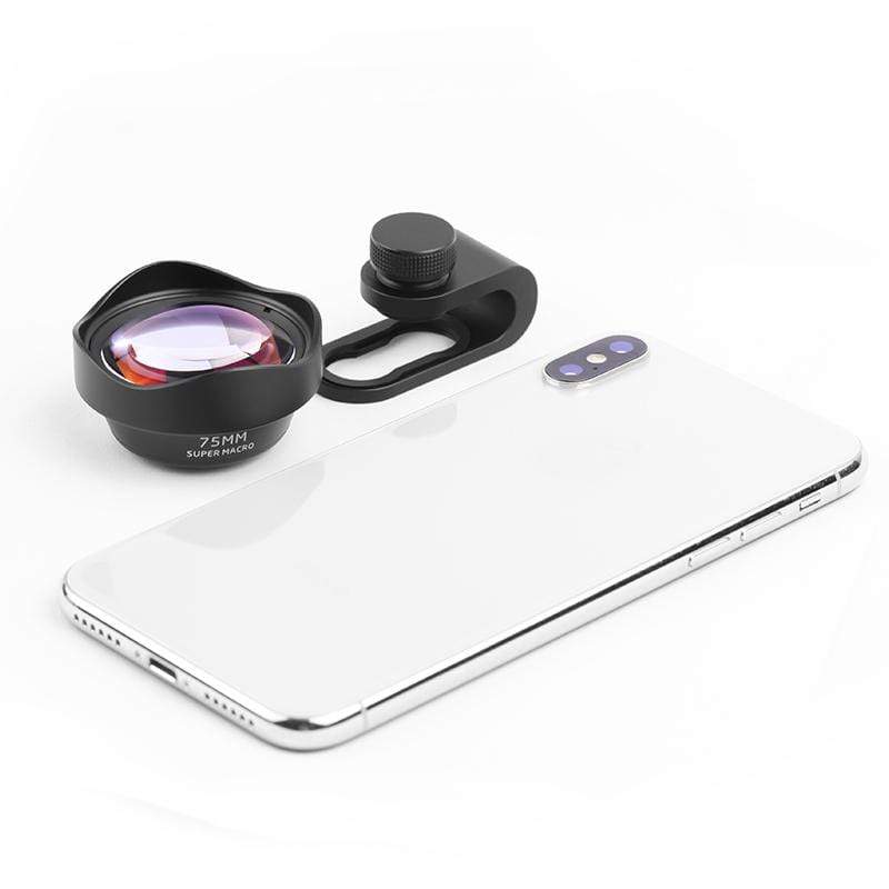 Ulanzi 75mm Macro Lens for iPhone & Android - High Definition Close-Up Photography - Perfect for Jewelry, Flowers & Small Object Photography