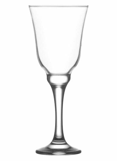 LAV Recital 10 oz Glass Candle Holders (Set of 6) - Perfect for Wedding Centerpieces, Home Decor, and Romantic Ambiance Lighting