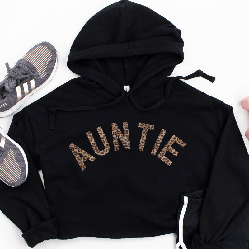 Stylish Auntie Leopard Print Hoodie - MRK X Collection | Trendy Women's Fashion for Casual Wear & Street Style