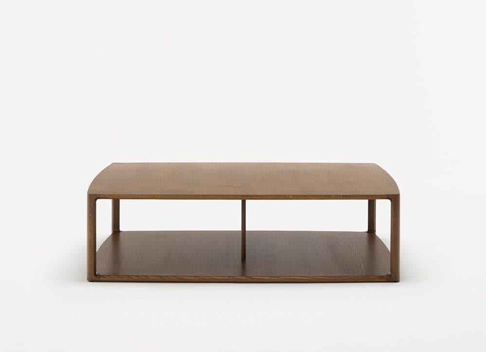 Modern Erskine Coffee Table - Mid-Century Style Living Room Center Table with Storage Shelf - Perfect for Small Spaces, Apartments & Cozy Home Decor