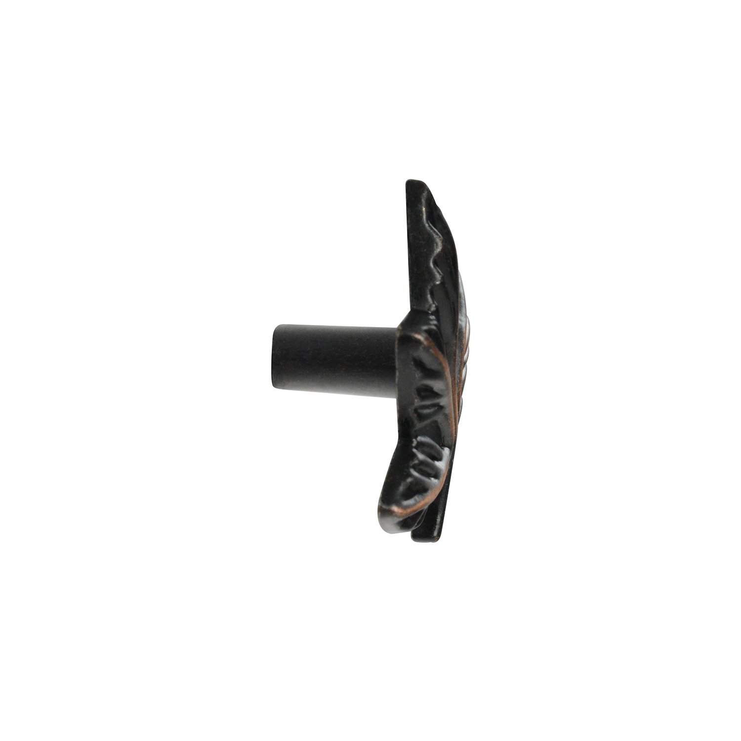 Ivy Leaf Cabinet Knob - Oil Rubbed Bronze Finish - Vintage Style Drawer Pulls for Kitchen & Bathroom Hardware Upgrade