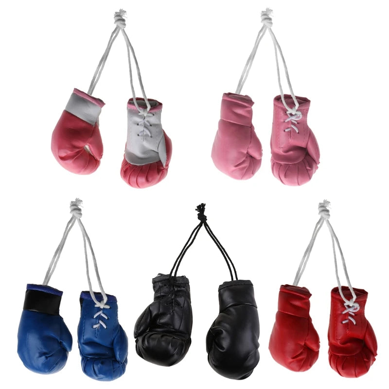 Mini Boxing Gloves for Kids - Small Punching Gloves for Training & Fitness - Perfect Christmas Gift for Boys & Girls - Great for Home Workouts, Boxing Practice & Holiday Decorations