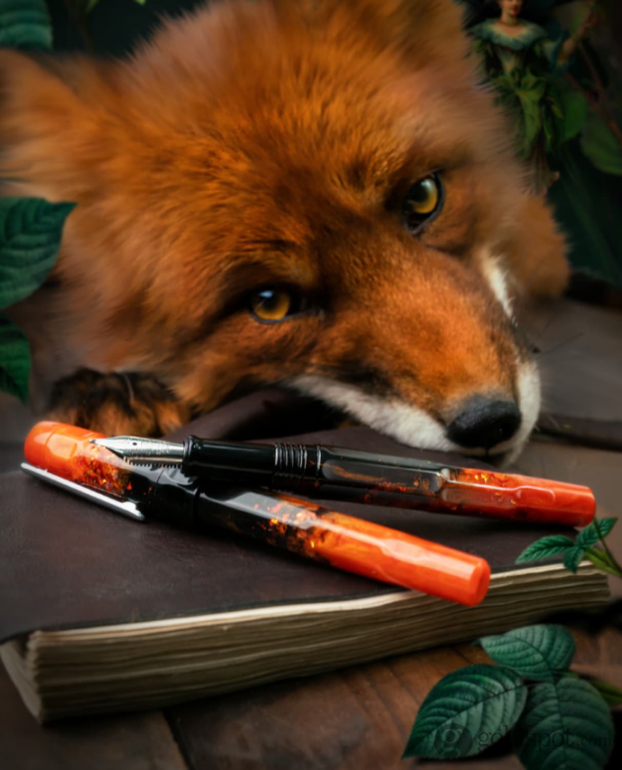 Benu Talisman Fountain Pen in Foxglove - Premium Writing Instrument for Calligraphy, Journaling & Gifts | Elegant Design for Professionals & Pen Enthusiasts