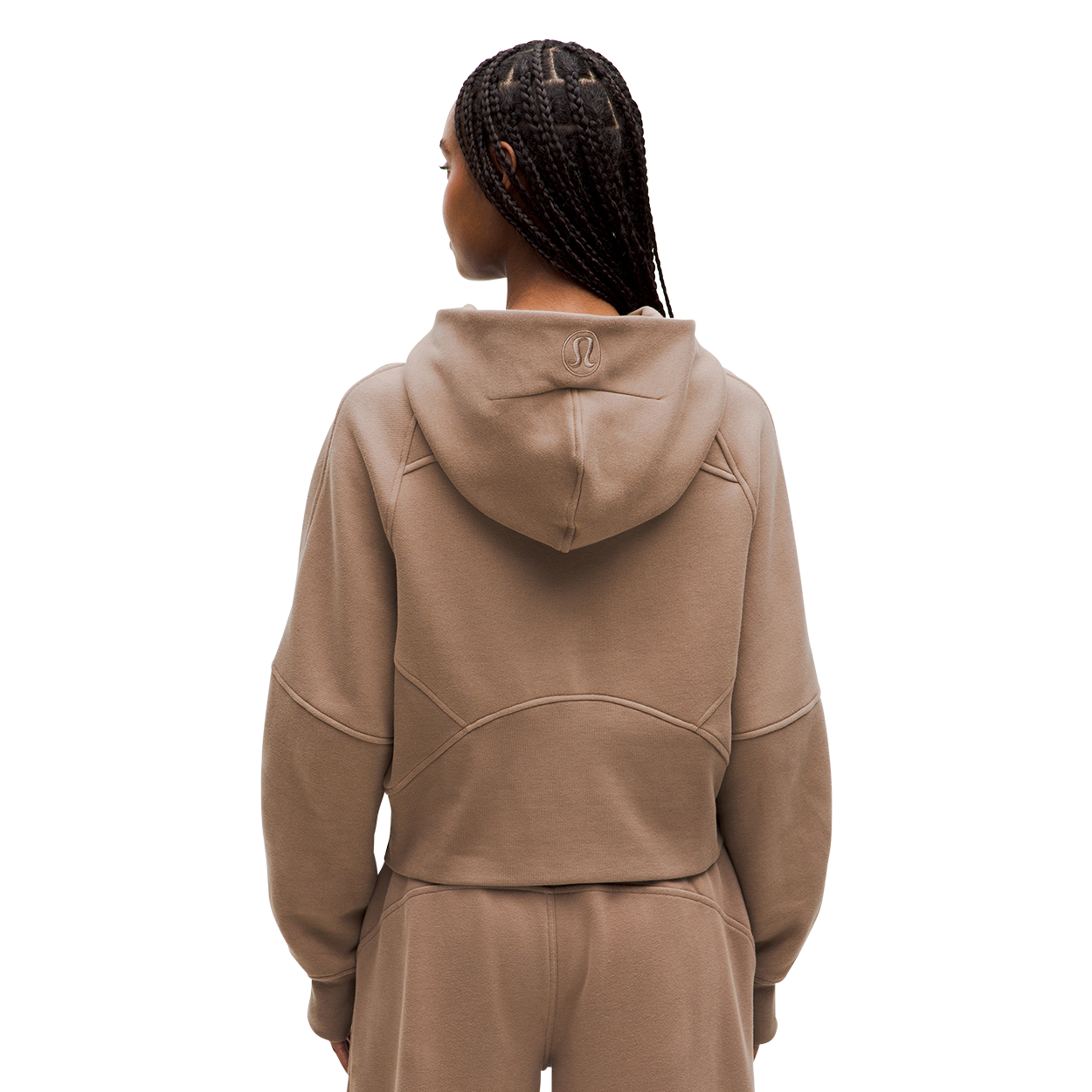 Bauer S24 Women's Lululemon Scuba 1/2 Zip Hoodie - Cozy Pullover for Yoga, Gym & Casual Wear
