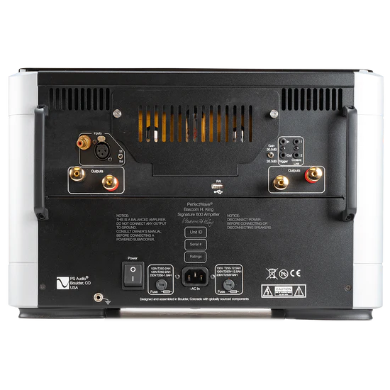 PS Audio BHK Mono 600 Watt Power Amplifier - High-End Mono Block Amp for Audiophile Home Theater & Stereo Systems