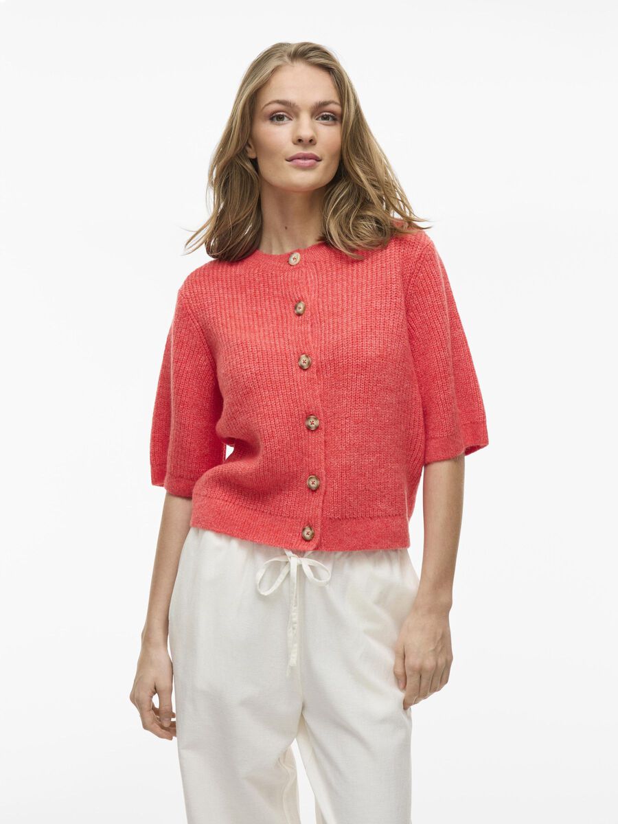 Lola Short Sleeve Cardigan for Women - Lightweight Open Front Knit Sweater | Perfect for Spring, Summer & Office Wear (Dubarry)