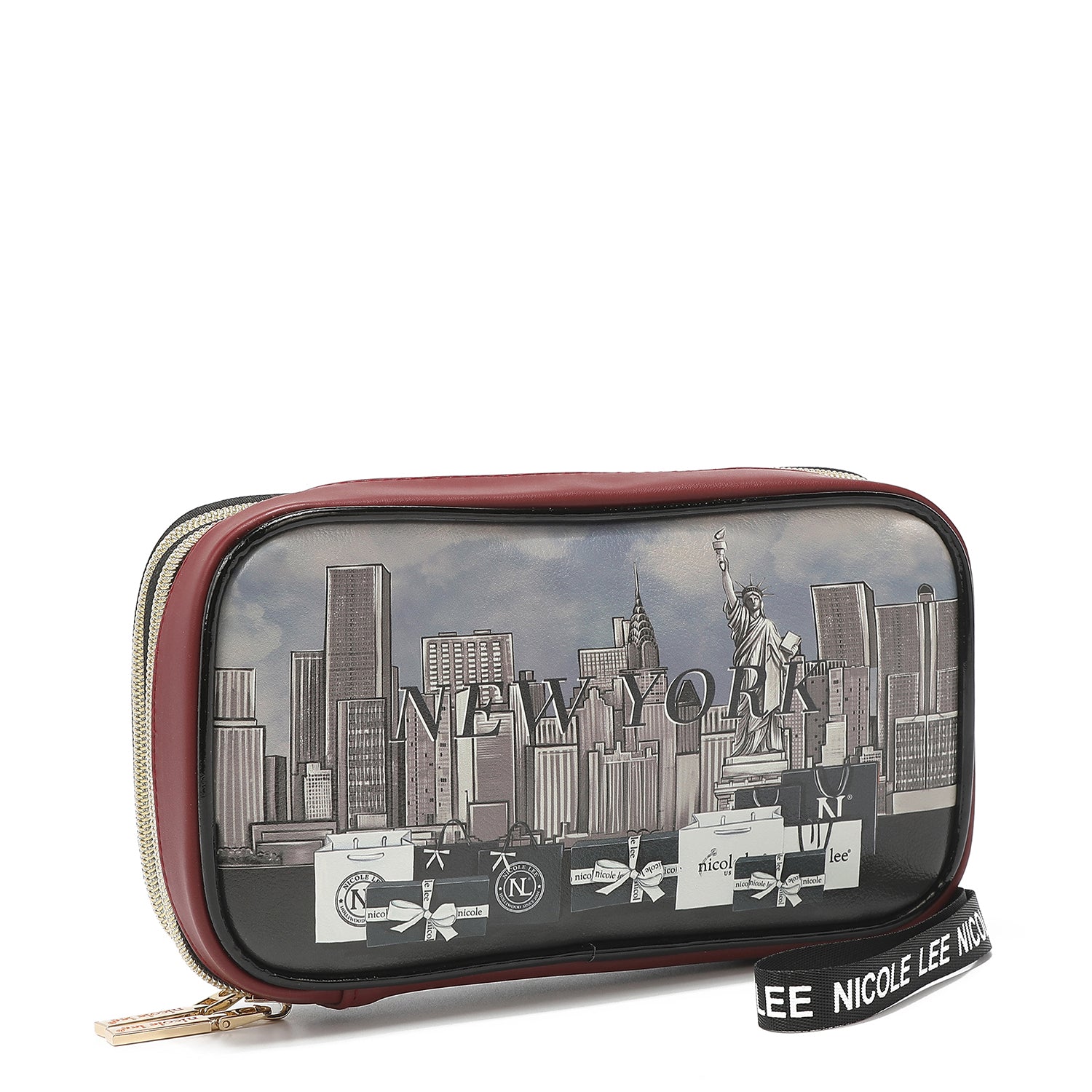Professional Cosmetic & Brush Organizer Case - Portable Makeup Storage for Travel, Home, and Salon Use