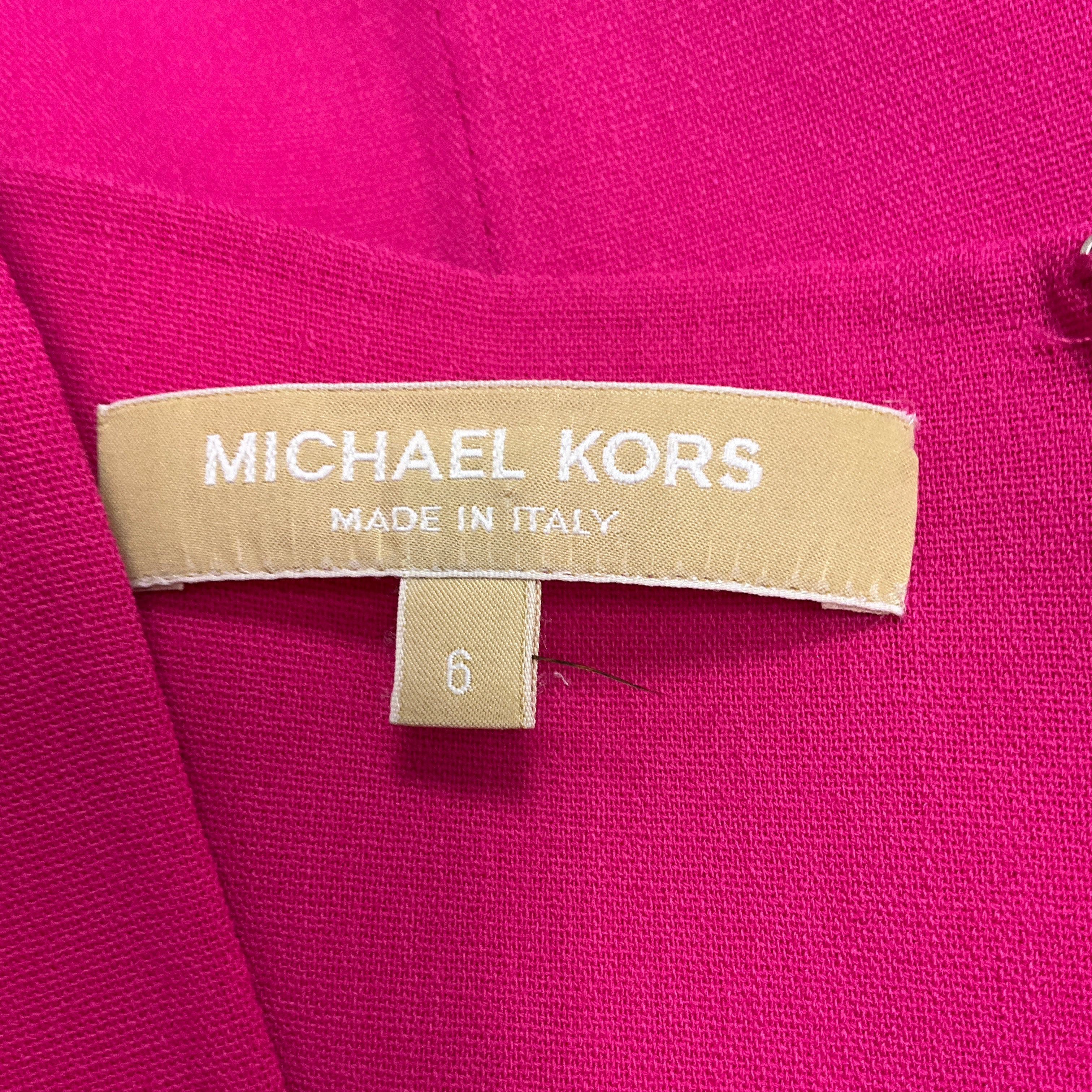 Michael Kors Fuchsia Zinnia Sweetheart Neckline Sheath Dress - Elegant Cocktail Party & Wedding Guest Dress for Women