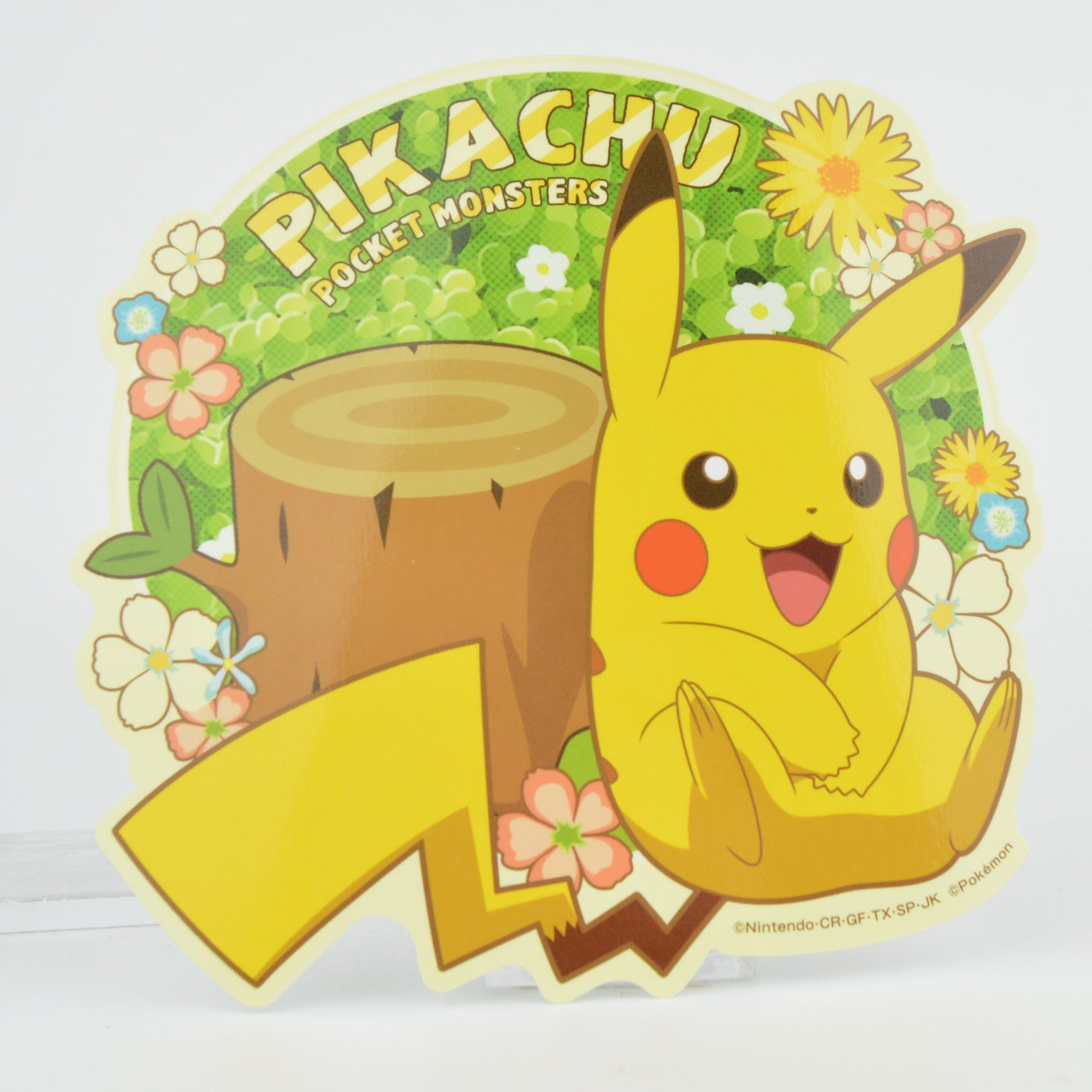 Pokemon Sun & Moon 4 Inch Collectible Stickers - Japanese Anime Character Decals for Laptops, Water Bottles & Notebooks