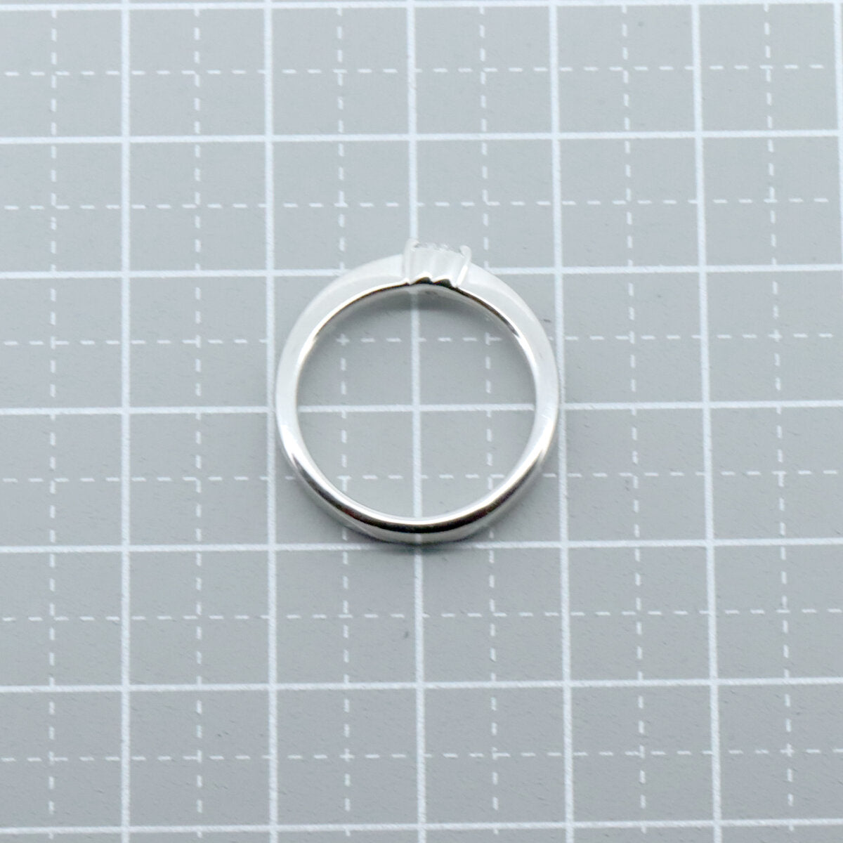 4℃ Heart Shaped Diamond Ring in Platinum 950 - Perfect for Anniversaries, Engagements & Romantic Gifts