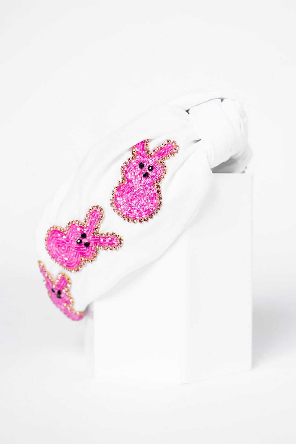 Hoppy Spring Bunny Sequin Headband for Easter - Sparkling Hair Accessories for Kids & Adults - Perfect for Easter Parties, Photo Shoots & Festive Celebrations