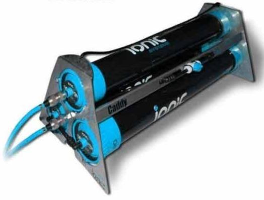 Ionic Systems Caddy™️ In-Line Water Softener Handheld System - Portable Spot-Free Window Cleaning Solution for Homes, Cars & Commercial Use