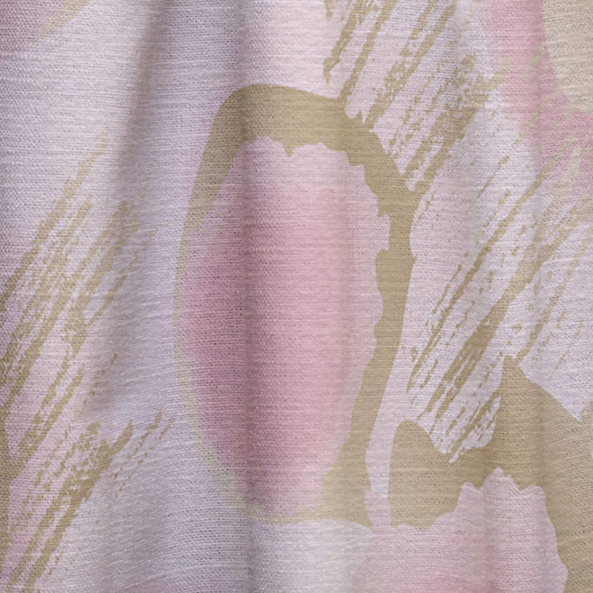 Abstract Flower Design IX Thermal Insulated Curtains - Single Panel 52x63 Inches - Elegant Window Drapes for Bedroom & Living Room - Perfect for Home Decor, Privacy & Temperature Control