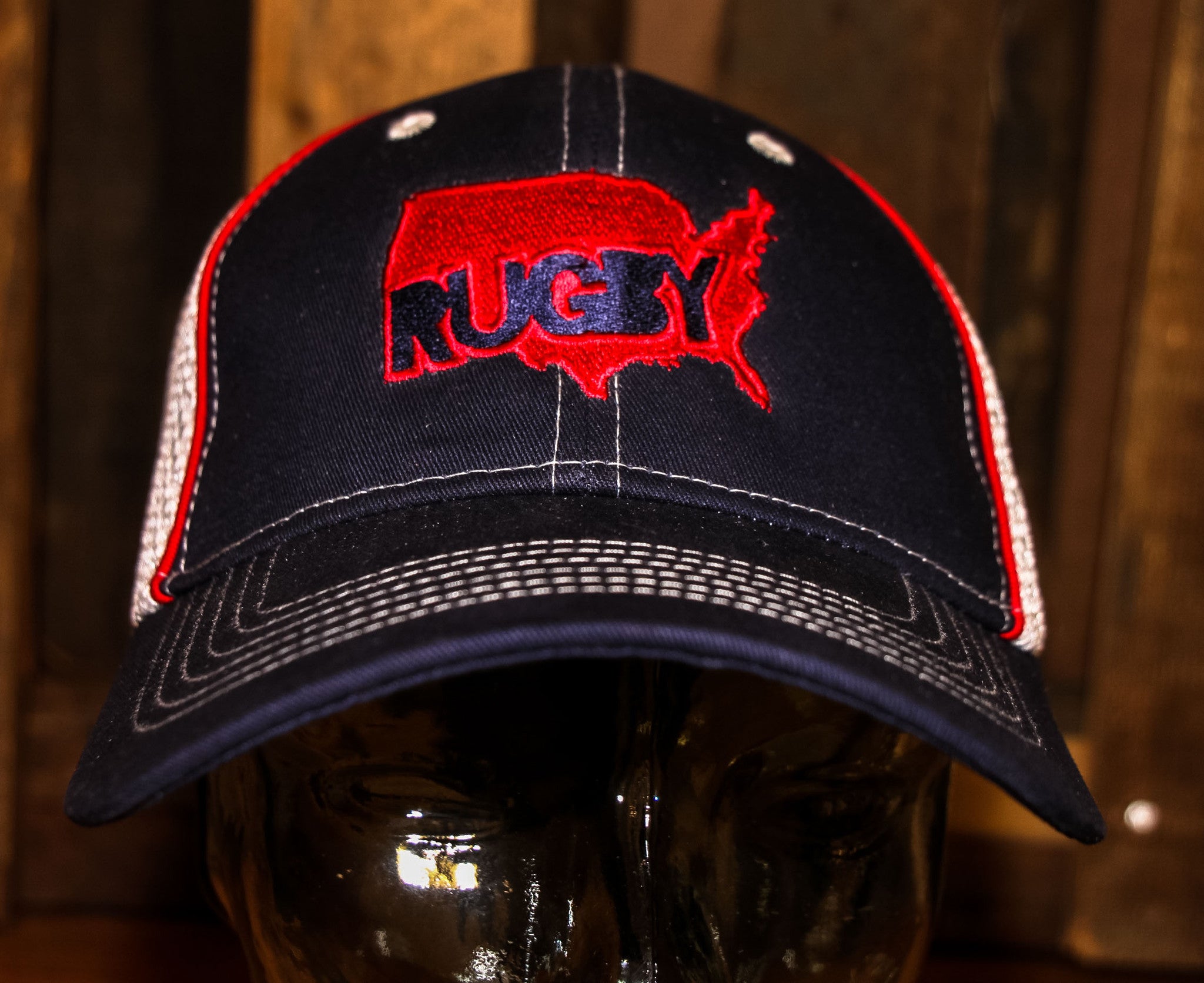 USA Outline Rugby Hat - Patriotic American Flag Design Adjustable Baseball Cap for Men & Women - Perfect for Sports, Outdoor Activities, and Casual Wear