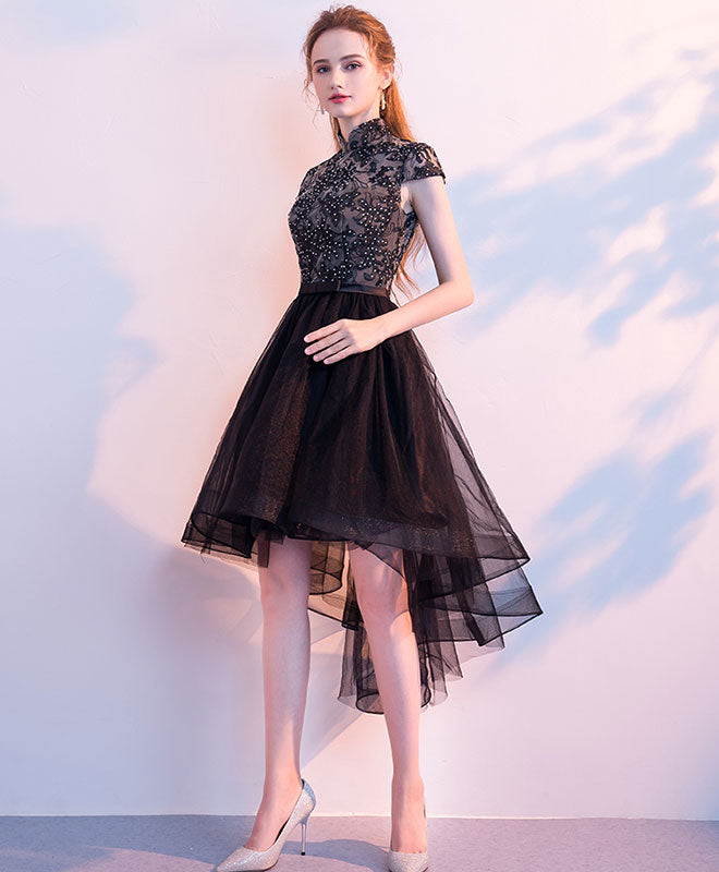 Elegant Black Tulle Short Prom Dress for Homecoming - Perfect for Parties, Dances & Special Occasions