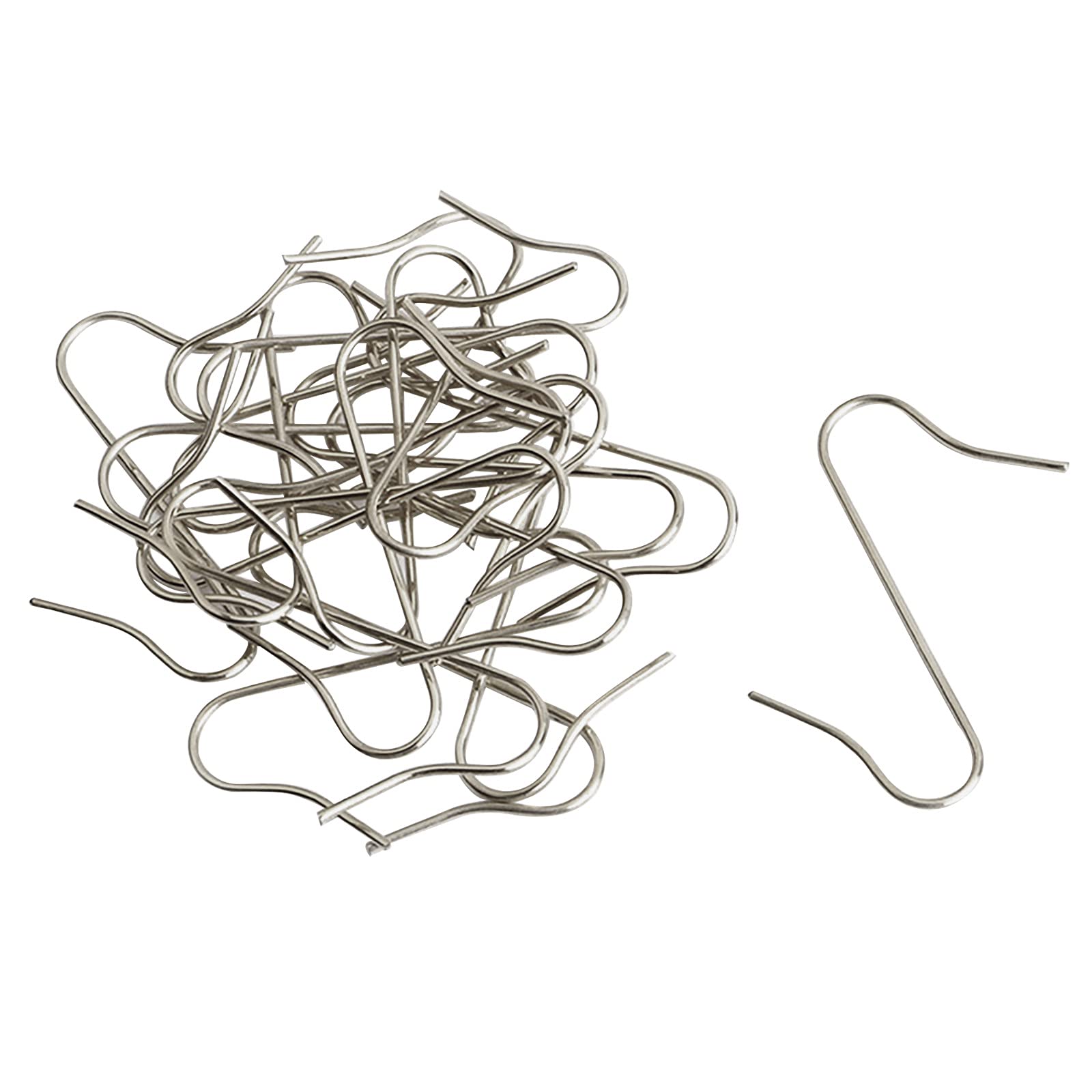 50 PCS Christmas Ornament Hooks - DIY Metal Wire Hangers for Indoor/Outdoor Holiday Decorations, Party Supplies & Tree Decor | Perfect for Christmas Trees, Wreaths, Garland & Home Decoration