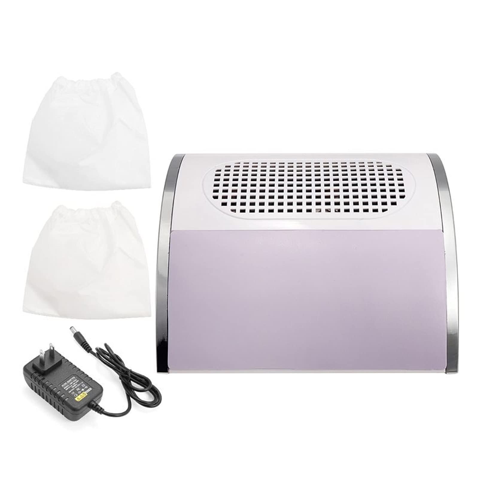 80W High-Power Nail Dust Collector with Strong Suction | Professional Nail Art Vacuum Cleaner for Manicure & Pedicure | Dust-Free Salon Equipment for Home & Professional Use | Ideal for Nail Technicians, DIY Enthusiasts & Home Salons | Perfect for Gel Polish, Acrylic Nails & Nail Extensions | Essential for Clean & Hygienic Nail Care in Salons & Home Studios