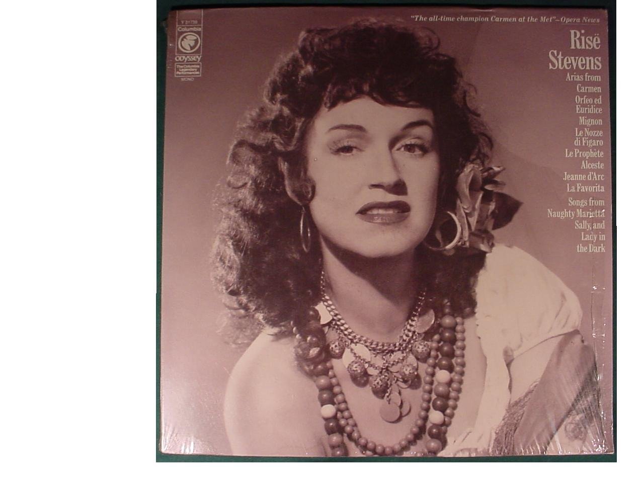 Rise Stevens Legendary Performances Vinyl Record - Classic Opera & Broadway Hits for Collectors & Audiophiles - Perfect for Home Listening & Music Enthusiasts