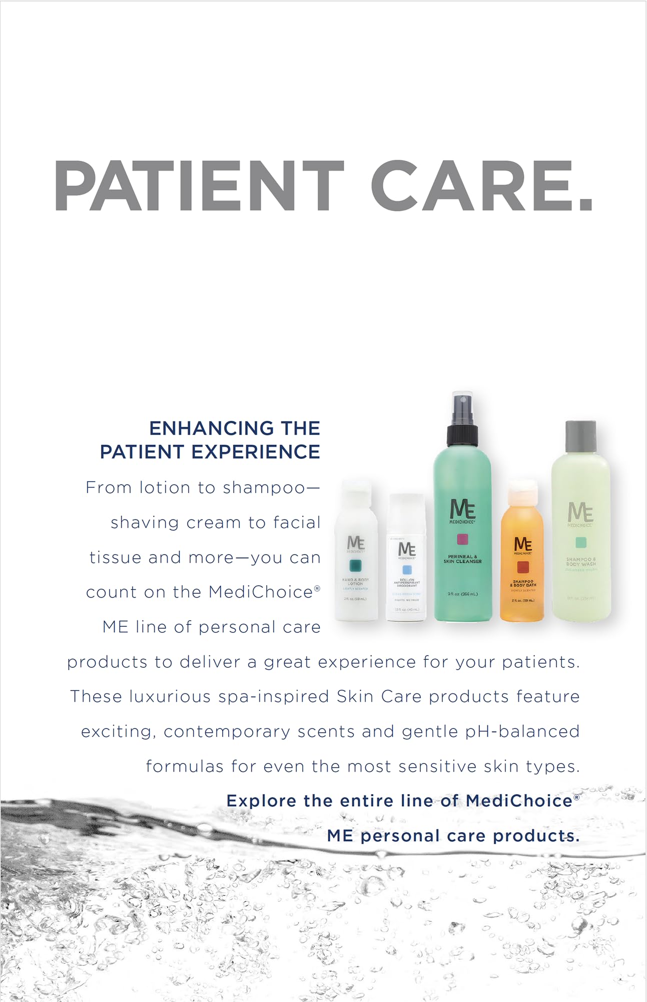 MediChoice Tear-Free Baby Shampoo & Bath Gel - Gentle Wash for Newborns & Infants - Fresh Scent, Quick Rinse, Hypoallergenic - Travel Size 2oz (Pack of 144) - Perfect for Daycare, Travel & Home Use