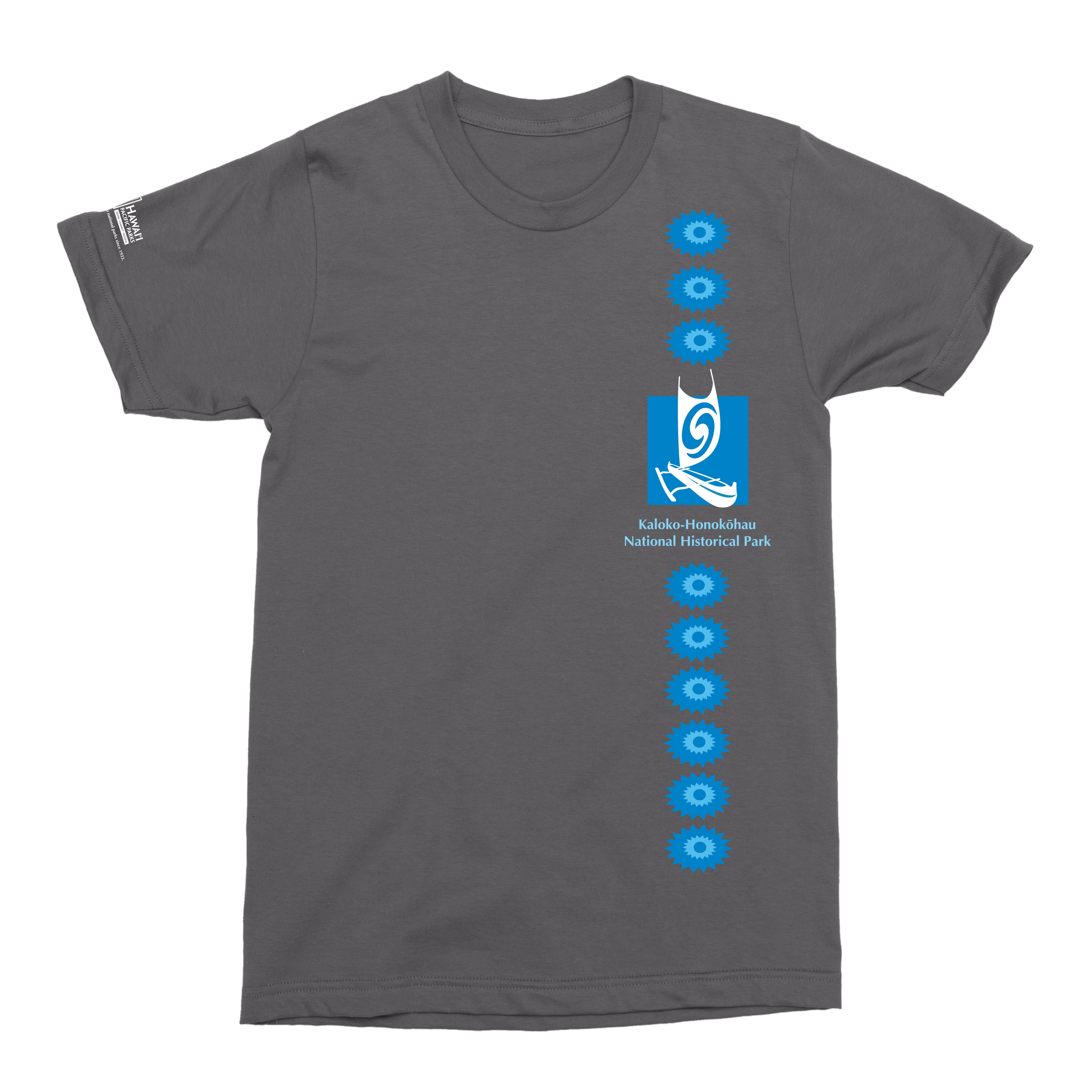 Kaloko Honokōhau National Historical Park Logo T-Shirt - Official Park Merchandise for Hawaii Travel & Outdoor Adventures