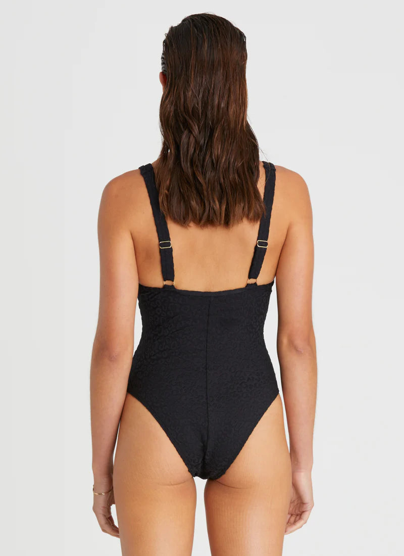 Panther Coco One Piece Swimsuit for Women - Sexy High Waisted Bathing Suit with Tummy Control - Perfect for Beach, Pool, Vacation & Summer Outfits
