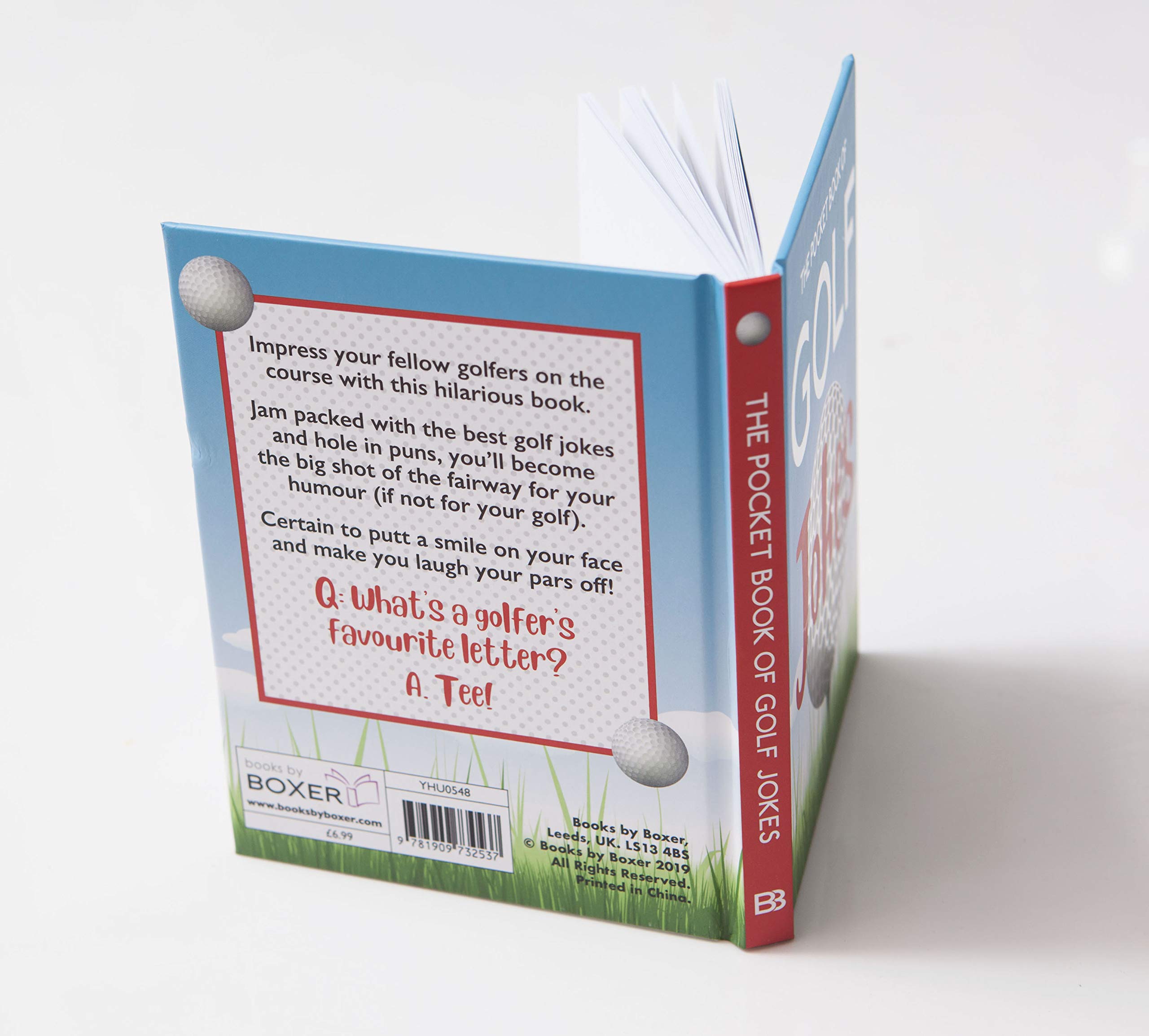 Boxer Golf Joke Book - Hilarious Golf Humor for Players & Fans | Perfect for Golf Trips, Clubhouse Gifts & Locker Room Fun