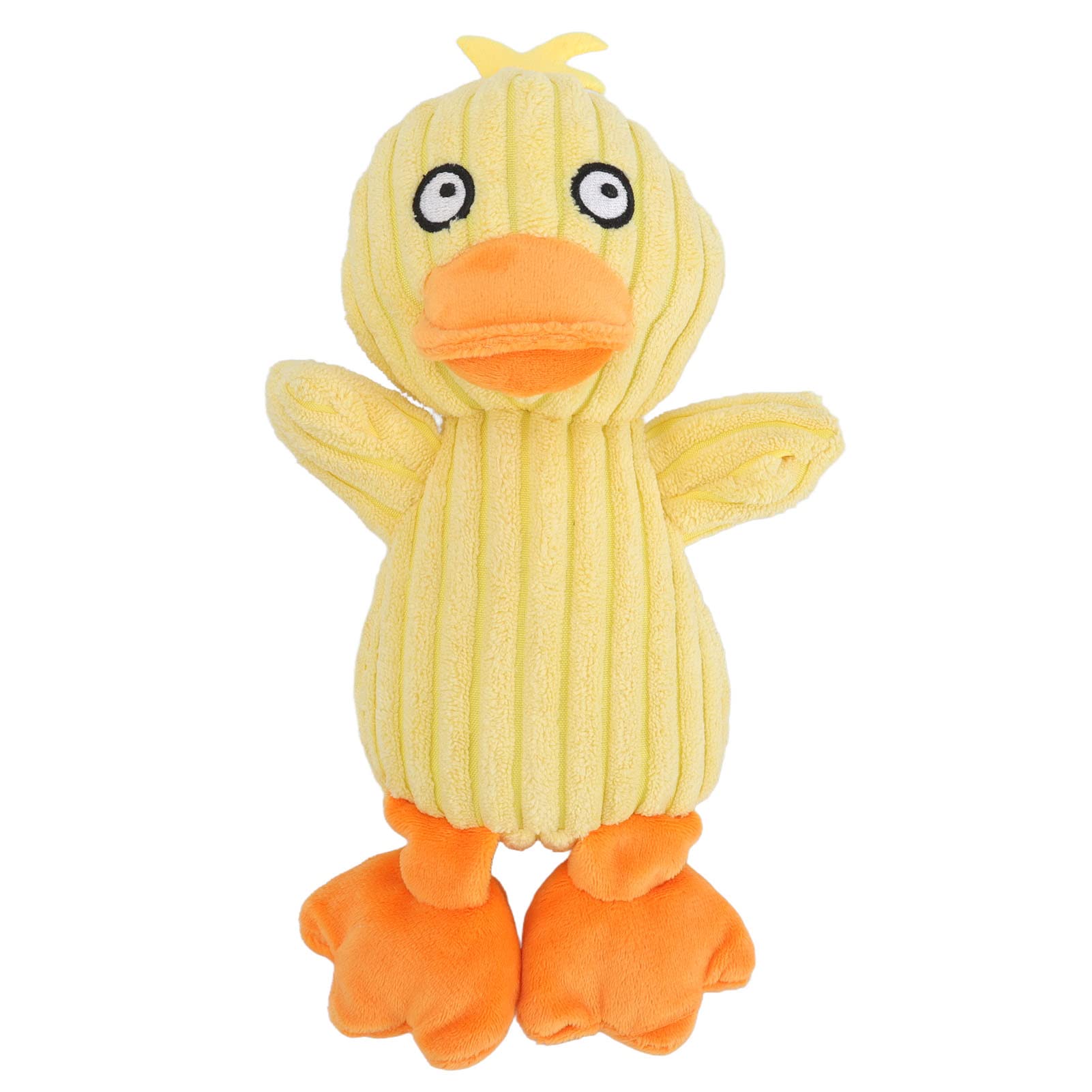 Zerodis Super Soft Duck Shaped Dog Chew Toys with Squeaker - Durable Plush Duckling Puppy Training Toy for Small Medium Large Breed Aggressive Chewers - Perfect for Playtime, Teething Relief and Interactive Bonding