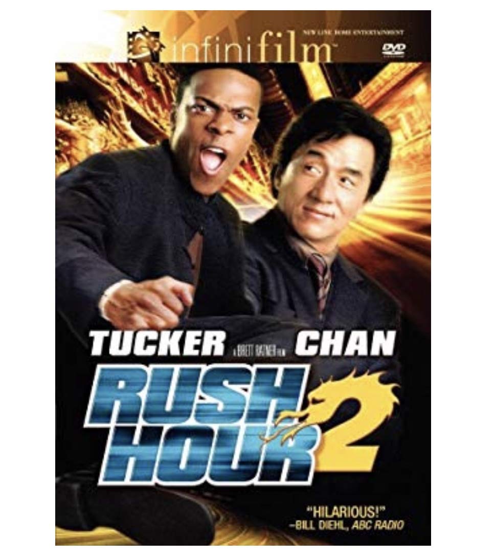 Rush Hour 2 Special Edition DVD - Action Comedy Movie Starring Jackie Chan & Chris Tucker - Perfect for Movie Nights & Action Film Collections