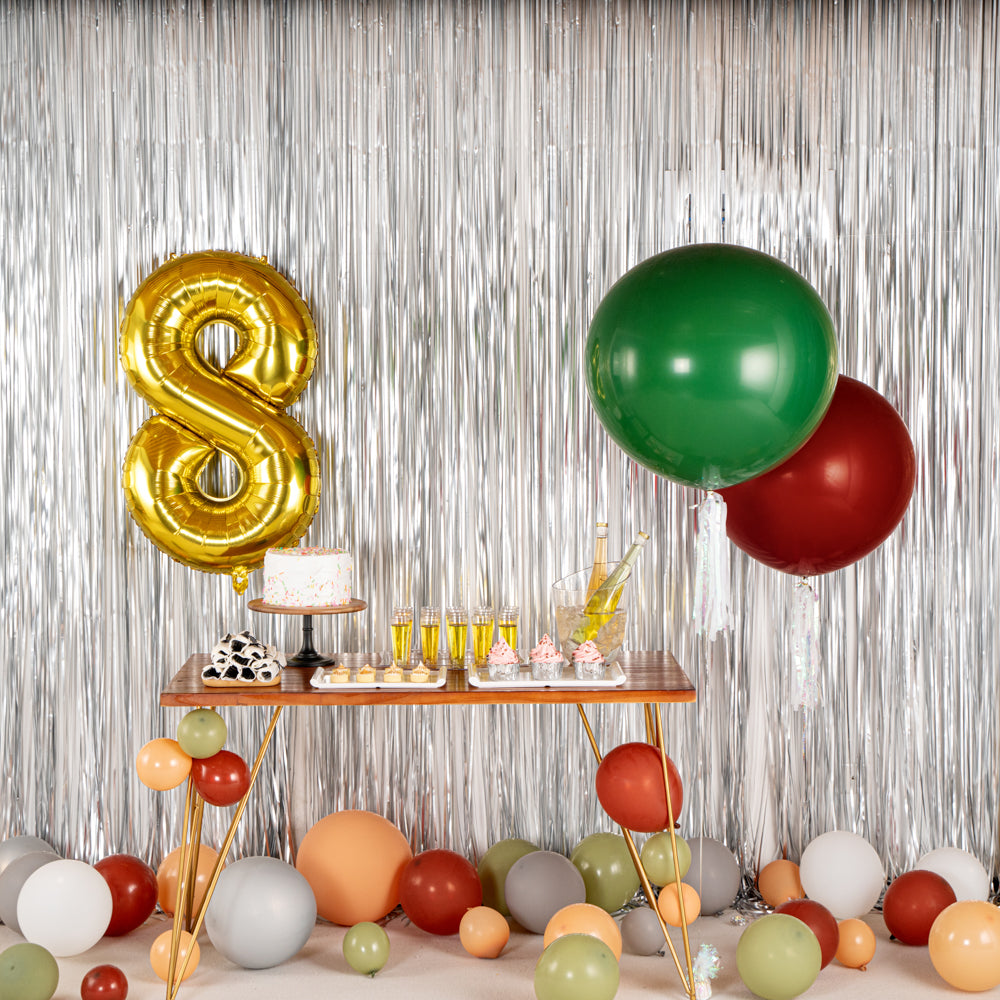 Balloonify Pomegranate Red Latex Balloons - Pack of 10 (36 Inch) for Birthday Parties, Baby Showers & Wedding Decorations