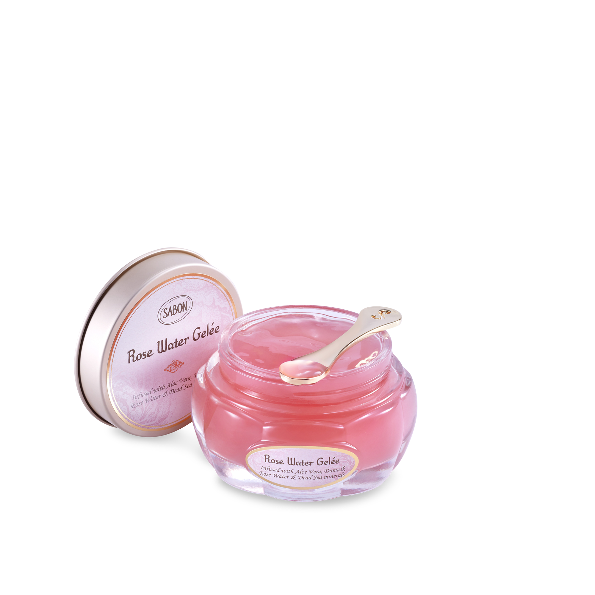 Organic Rose Water Gelee 80mL - Hydrating Facial Moisturizer for Dry & Sensitive Skin | Perfect for Daily Skincare & Makeup Prep