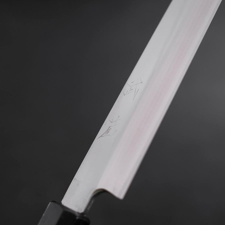 Premium Yanagiba Sushi Knife 240mm - VG-10 Damascus Steel Blade, Cherry Wood Handle with Sheath - Perfect for Sushi Chefs & Japanese Cuisine Lovers
