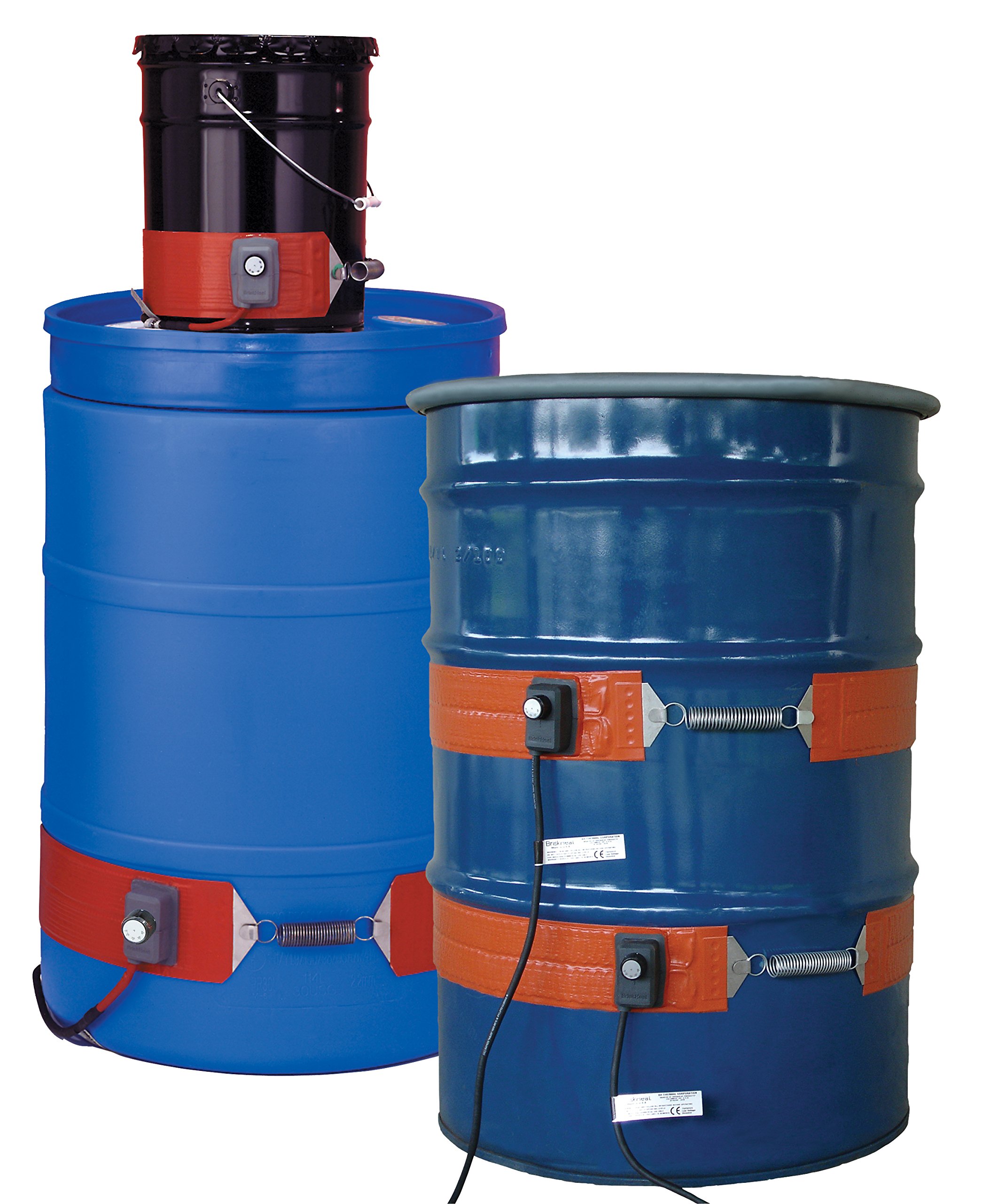 Vestil DRH-S-30 Steel Drum Heater for 30 Gallon Drums - Industrial Heating Solution for Chemicals, Oils & Liquids - Perfect for Warehouses, Factories & Cold Weather Storage