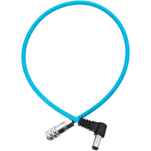 Kondor Blue DC Male 5.5 x 2.5mm Power Adapter Cable for Blackmagic BMPCC 6K/4K Camera - 14 Inch (Blue) - Perfect for On-the-Go Filmmaking & Professional Video Production