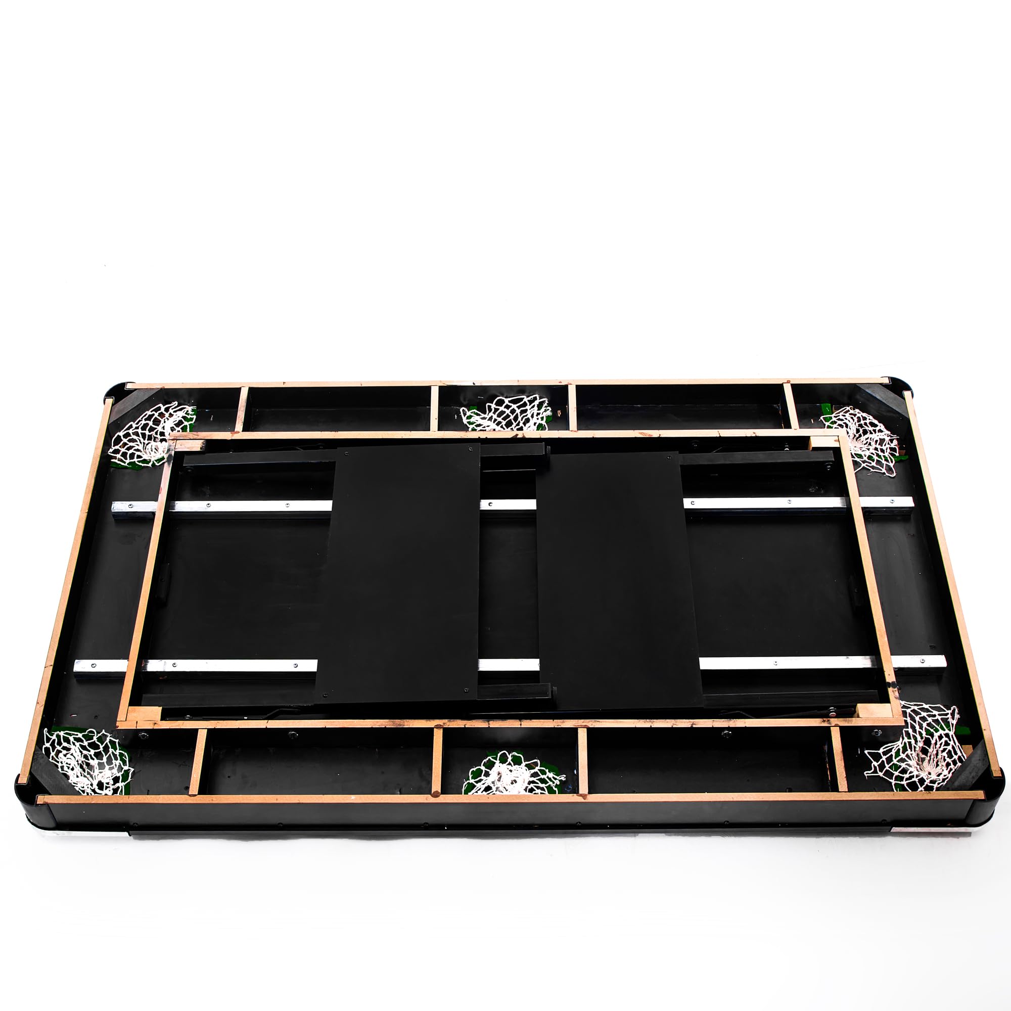 6 FT Portable Folding Pool Table - Full Set with Balls, 2 Cue Sticks, Chalk & Felt Brush | Easy Assembly Billiards Game for Adults, Teens & Kids | Perfect for Home Game Rooms, Basements & Family Fun Nights